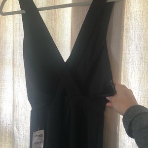Charlotte Russe black jumpsuit